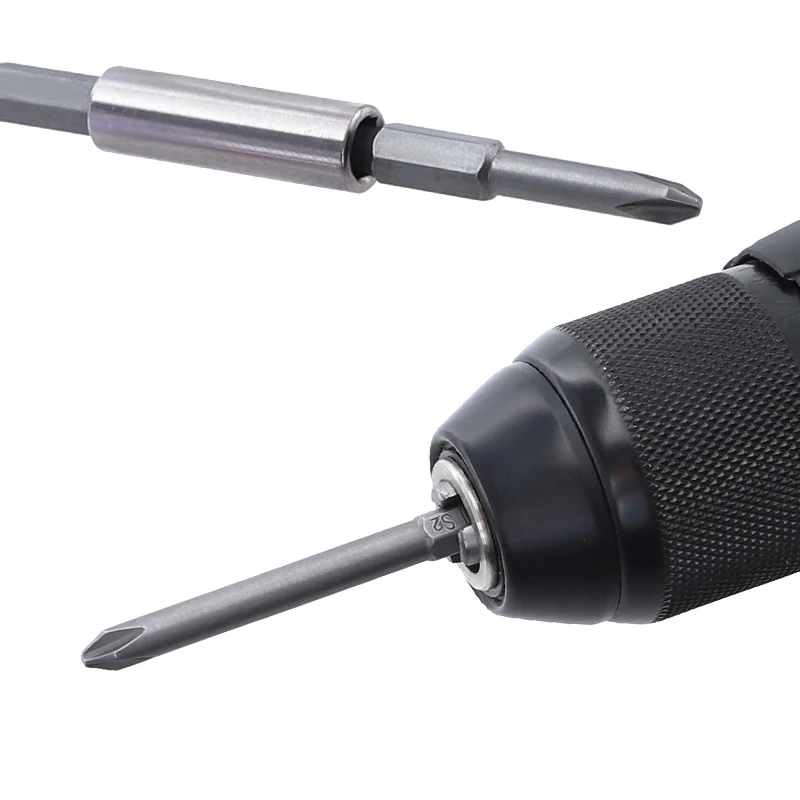 12PCS 50-100mm Screwdriver Bit S2 Steel 1/4” Hex Shank Magnetic Electric Screw Driver Bits Hand Tools