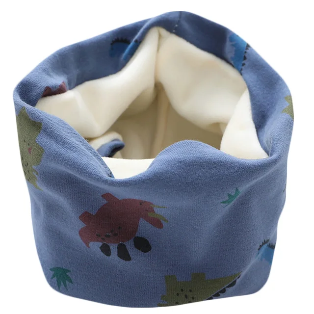 New Autumn Winter Children's Cotton Scarf Cartoon Kids Mufflers Outdoor Windproof Baby Warm Scarf Boys Collar Girls Neckerchief plush 22