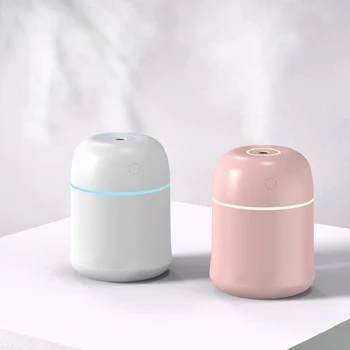 

220ML Mini Humidifier Air Purifier Aromatherapy Oil Diffuser USB Aroma Mist Maker Fogger Car Diffuser Freshener Atomizer Fogger