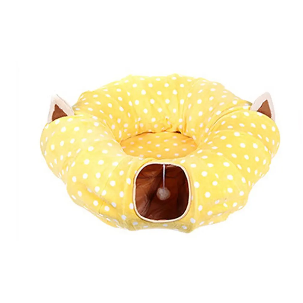 

Pet Bear Rolling Dragon Cat Litter Cat Tunnel Cat Sleeping Bag Rest Toy Pet Washable Cat Litter Pads