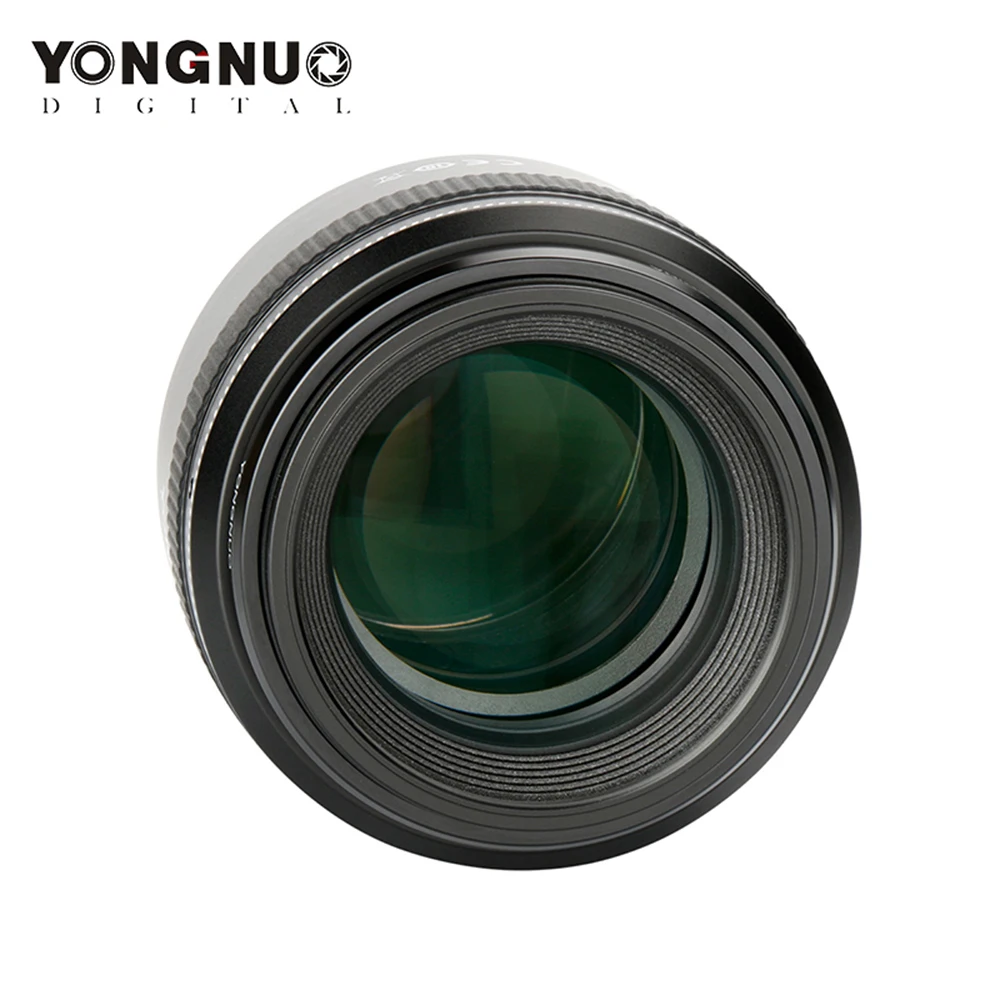Светодиодная лампа для видеосъемки YONGNUO YN85mm F1.8 Камера объектив с фиксированным фокусным расстоянием для Canon EF крепление EOS 85 мм AF/MF Стандартный Средний телеобъектив с фиксированным фокусным расстоянием Камера объектив 5diii