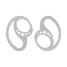 

2Pcs Ear Plug Lightweight Durable High Performance Comfortable Earphone Clip for Headphone Hook Hook