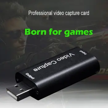 

Teaching Recording HDMI Capture Card USB2.0 HDMI HD Capture Card Game Video OBS Live Recording Box