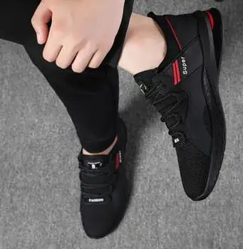 

Running Shoes Men Sneakers Comfortbale Ladies Lace Up Flat Walking Female