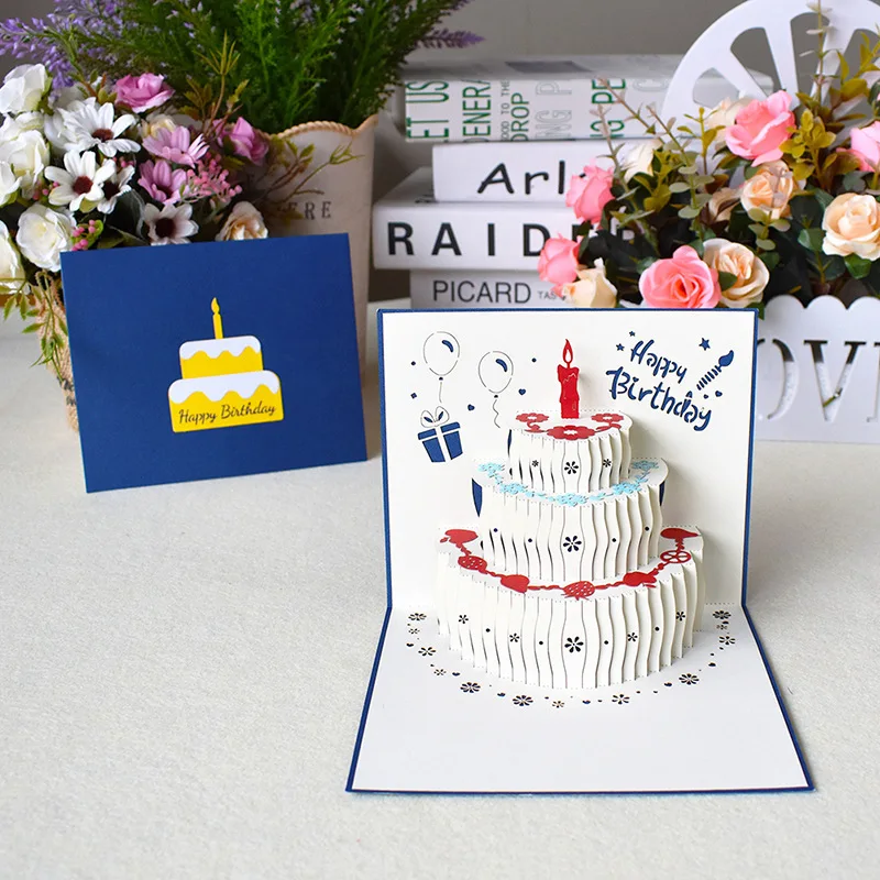 Correspondance Carte D Anniversaire 3d Cartes Pop Up Pour Fille Enfants Gateau D Anniversaire Cartes Postales De Voeux Type Black Cdiscount Beaux Arts Et Loisirs Creatifs