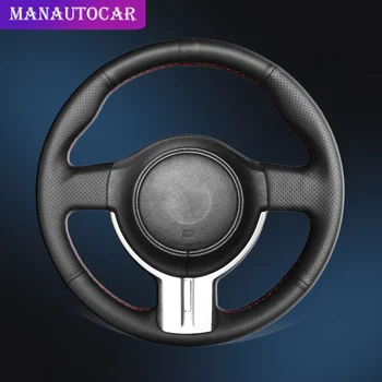 

Auto Braid On The Steering Wheel Cover for Toyota 86 2012-2015 Subaru BRZ 2012-2015 Scion FRS Car Braiding Covers Car-styling