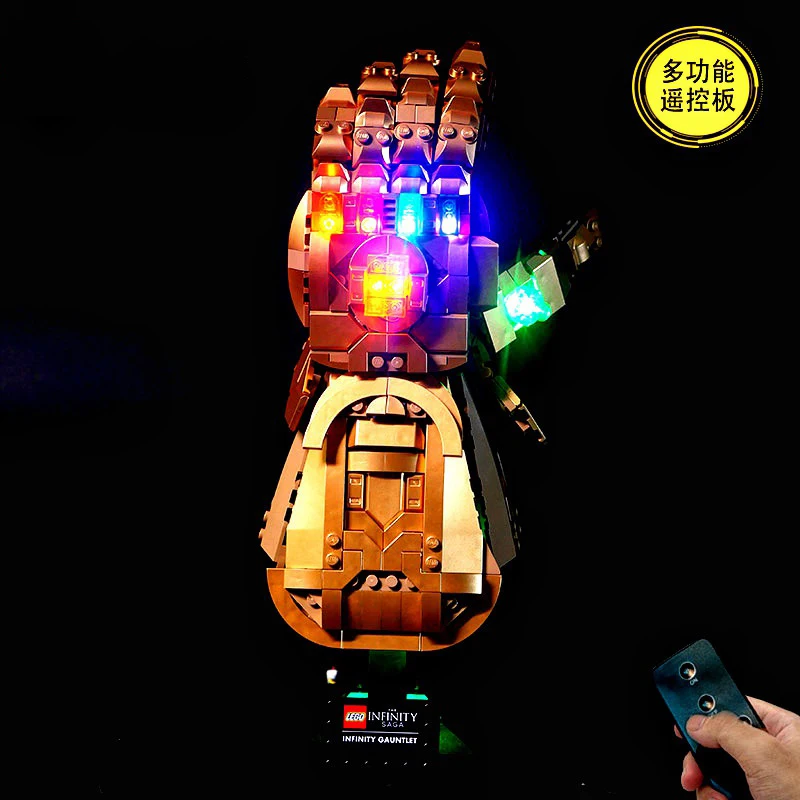 Only led lights kits for 76191 Infinity Gauntlet (NOT Include The Model) | Игрушки и хобби