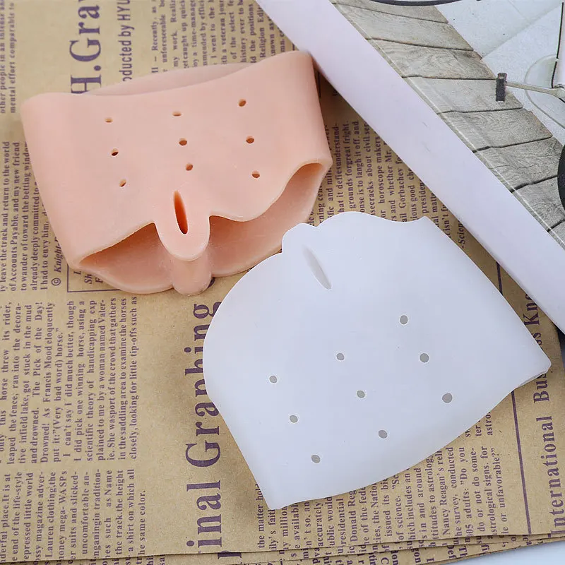 1pair=2pcs Hallux valgus Orthotics,Silicone Toes Separator The big Toe Bunion Corrector,Foot Daily Use Care Tool Orthopedic pad