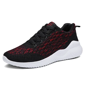 

High Quality Shoes Men Breathable Casual Sneakers Men Summer Mens Shoes Casual Hot Sale Lightweight Balck Sport Comfortable