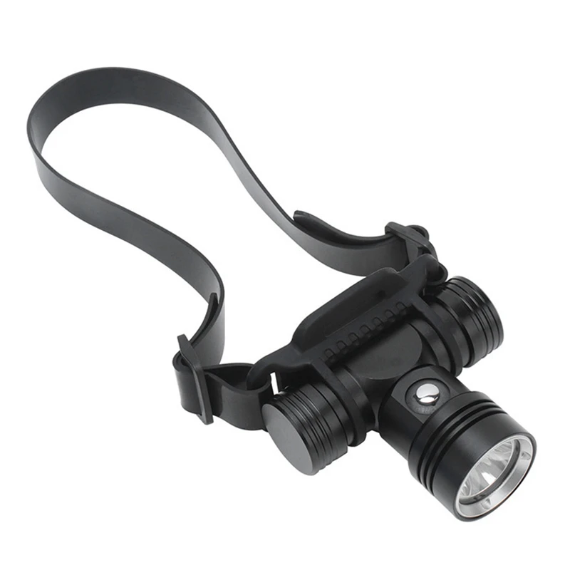 Diving head light lamp Underwater Headlight Scuba Head Flashlight Torch Waterproof IPX8 Lamp