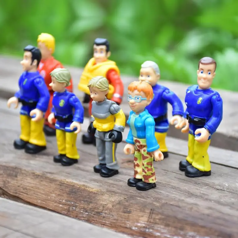

Export Every Family Fireman Sam Movable Joint Doll Figurine 7 Centimeter High over the United Kingdom Toy 3-Year-Old +