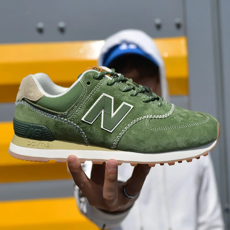 

Is pin lang New Balance Wei Dcvt Nb574 Athletic Shoes Autumn & Winter All-Style Leather Warm MEN'S SHOES Retro Versatile Shoes