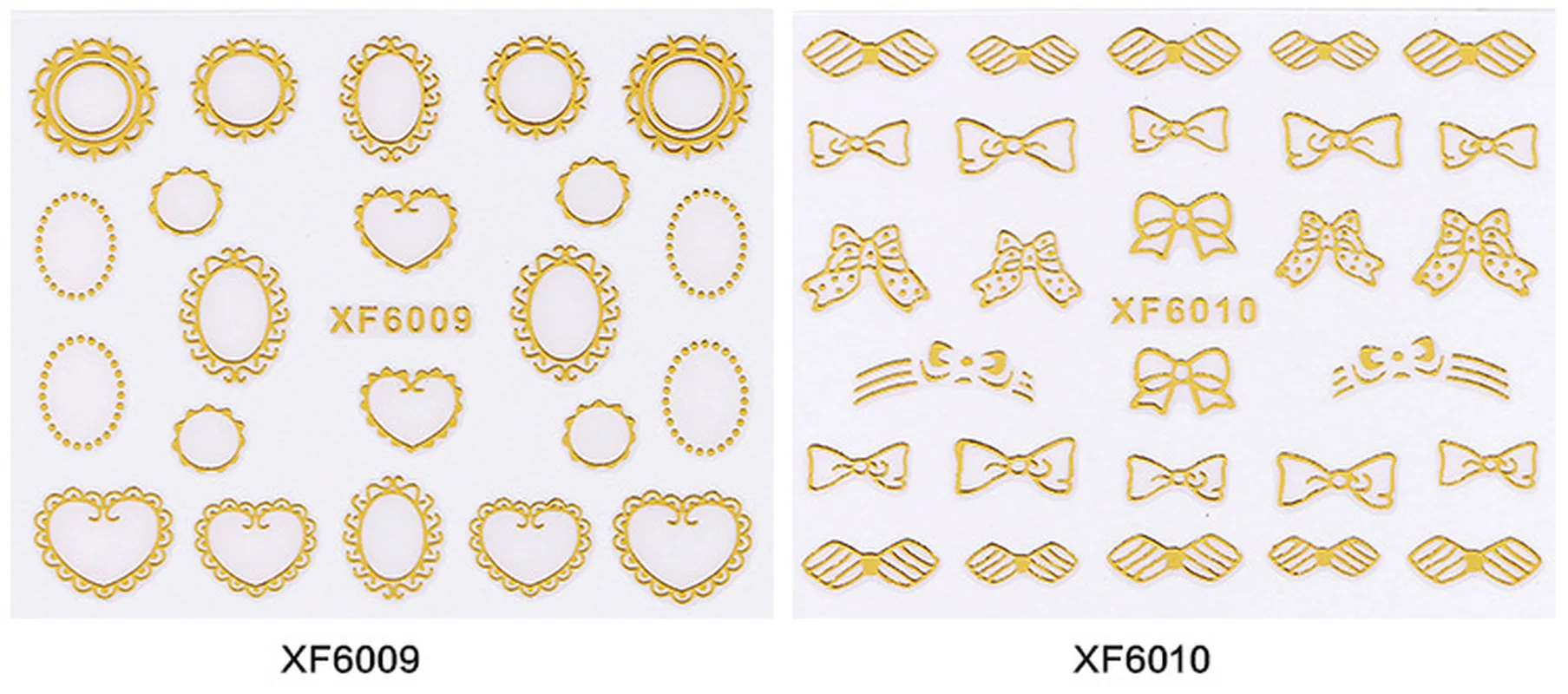 

DIY 3D golden Sticker Design Nail Art Decopration For Nails Sticker Decoration DIY Art Gold Stripes Flower Manicure