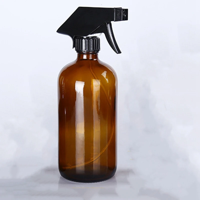 6PCS Brown Glass Liquid Bottle Spray Bottle Split Bottle Non-Slip Sealed Bottle with Spray Head 6PCS Brown Glass Liquid Bottle Spray Bottle Split Bottle Non-Slip Sealed Bottle with Spray Head