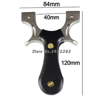 

Powerful New Mini-sport Stainless Steel Slingshot And Rubber Band Pendant Slingshot