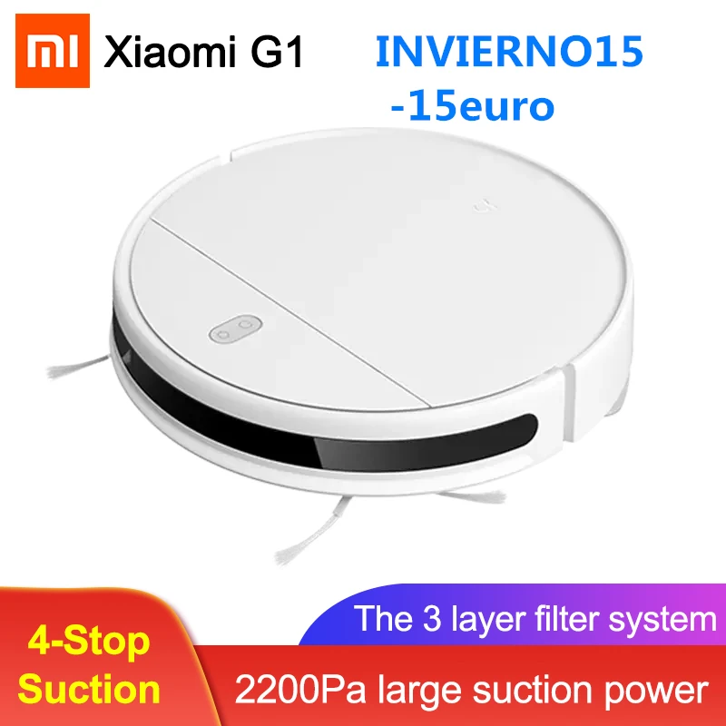 2020 Xiaomi Mijia G1 робот пылесос влажной уборки пыли стерилизовать приложение Smart Control