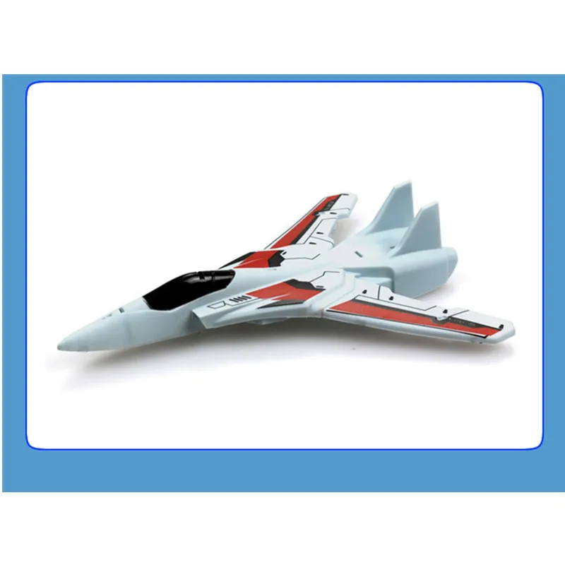 2.4G Electric RC Plane Toy High Simulation Fixed Wing Fighter Aricraft Anti-Crash Dual Plane Body Aircraft Kid Boy RC Toy Gift 6