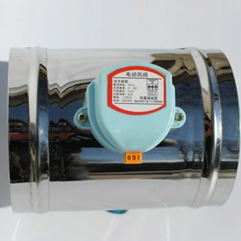 

4 Inch 220V 100Mm Stainless Steel Solenoid Valve Stainless Steel Air Valve Air Volume Control Valve Electric Air Valve Stainless