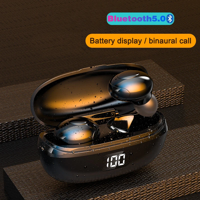 

HKT-6 TWS Wireless Earphones Bluetooth Business Headset IPX6 Waterproof Sport Music Headphones Works On Huawei Xiaomi Iphoneall