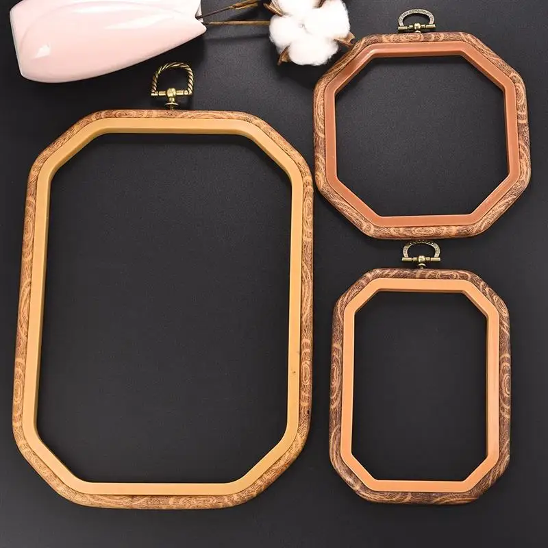 Пластиковые ретро цветные DIY швейная вышивка кольцо обруч инструмент крестиком