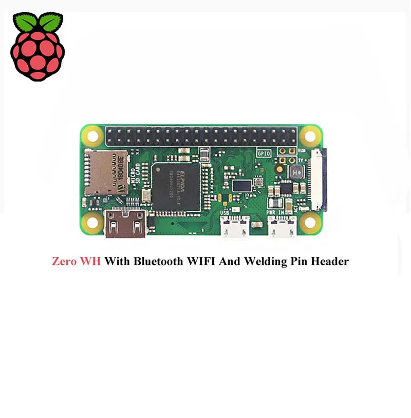 В наличии Raspberry Pi ZERO/ ZERO W/ZERO WH Беспроводная плата bluetooth с процессором 1 ГГц 512 МБ ОЗУ