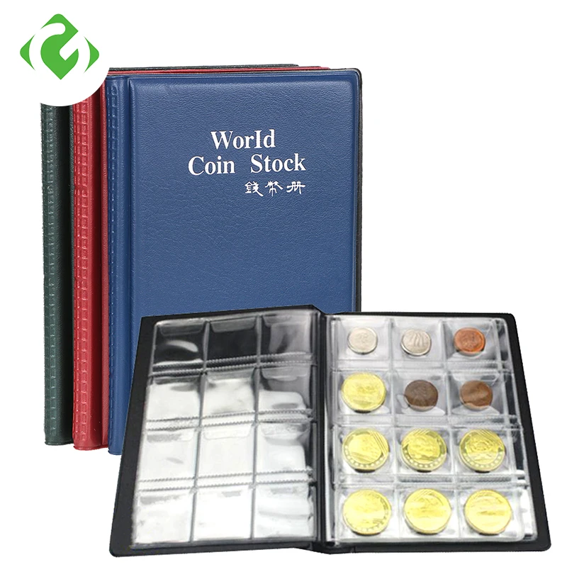 Collecting 120 Pockets World Coin Collection Storage Holder Money Album 