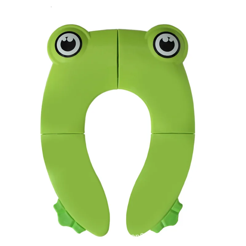 Lovely Frog Owl Kid Travel Floding Potty Training Seat Portable Toddler