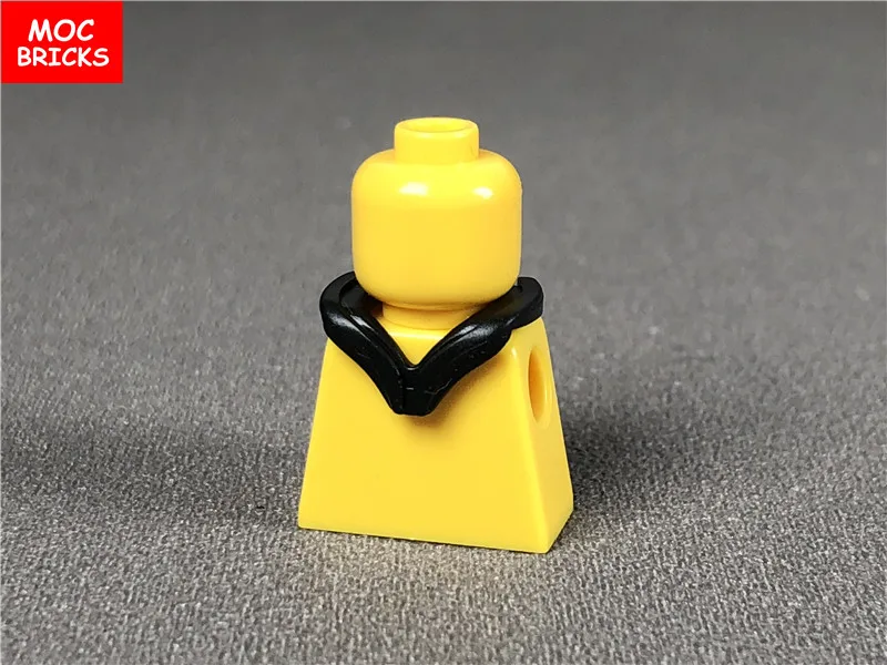 10 шт./лот MOC кирпичи головной убор капюшон шлем Складная фигурка Аксессуар