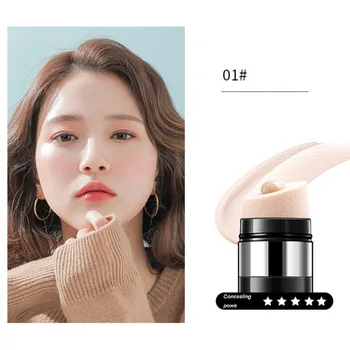 

New Lasting Moisturizing Whitening Foundation Bare Face Beauty Makeup Care CC Air Cushion Stick Cream Concealer