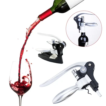 

Openers Rabbit Wine Bottle Opener Corkscrew Set Wine Opener Kit With Foil Cutter Extra Spiral Base Professional Corkscrew Opener