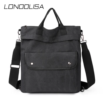 

Large Capacity Luxury Handbags Women Bags Designer Casual Canvas Crossbody Bags for Women 2020 Simple Shlouder Messenger Bag Sac
