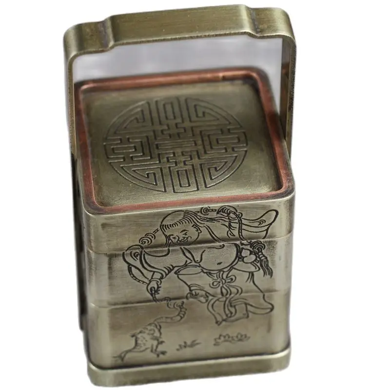 

antique copper collection, handicrafts, gifts, square boxes.
