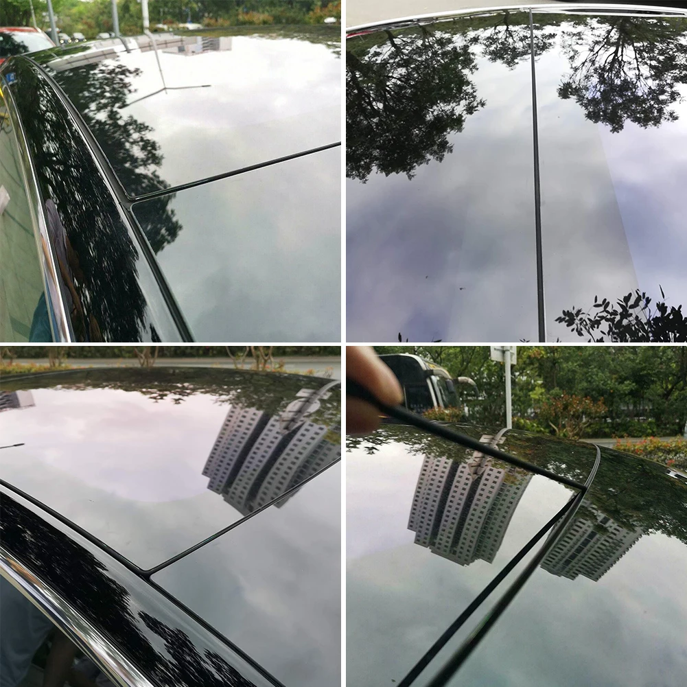 

Sound Proof Waterproof Quiet Dustproof Sealing Strip Car Sunroof Silicone No Trace Noise Reduction Easy Apply For Tesla Model 3