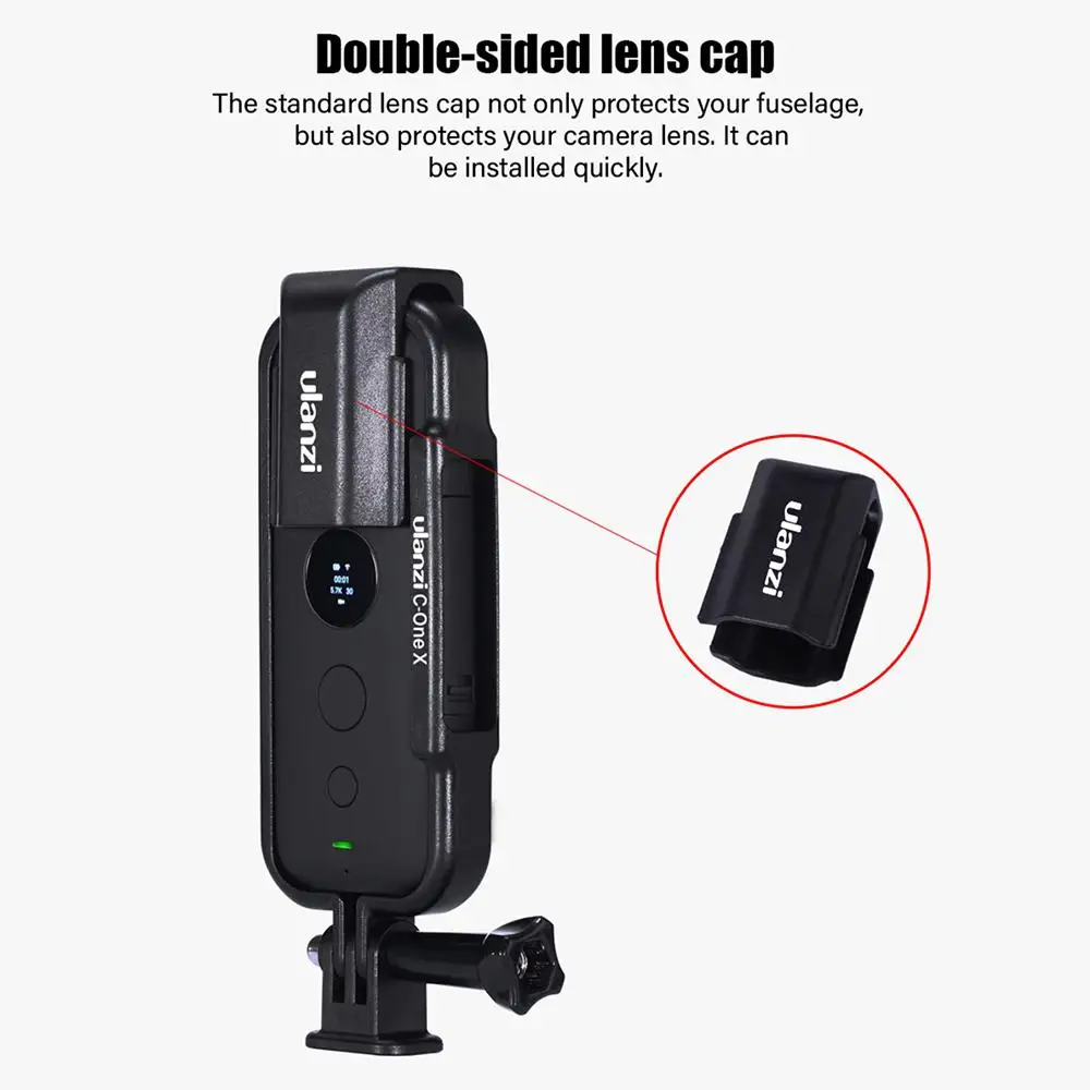 BEESCLOVER Ulanzi Venture рамка для Insta360 One X камера защитный корпус чехол с бейсболка с камерой Gopro адаптер r60