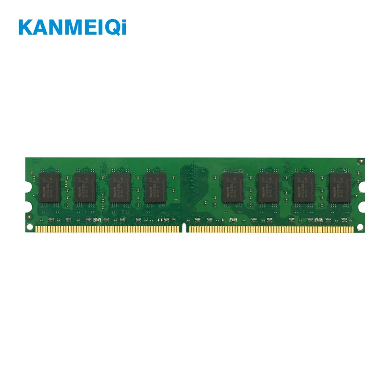 Память KANMEIQi DDR2 2 Гб 667 МГц 800 4(2 шт. * Гб) Настольная память ОЗУ PC2 DIMM 240pin для AMD Intel