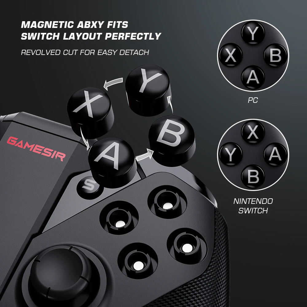  GameSir X2 Bluetooth Mobile Game Controller, Bluetooth 5.0  Support Android/iOS iPhone Xbox Cloud Gaming, Google Stadia, GeForce Now,  MFi Apple Arcade Games : Cell Phones & Accessories