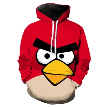 

red bird hoodie men 3d print hoody/shirts/pants harajuku casual shorts funny punk streetwear hip hop novelty hooded sweashirts