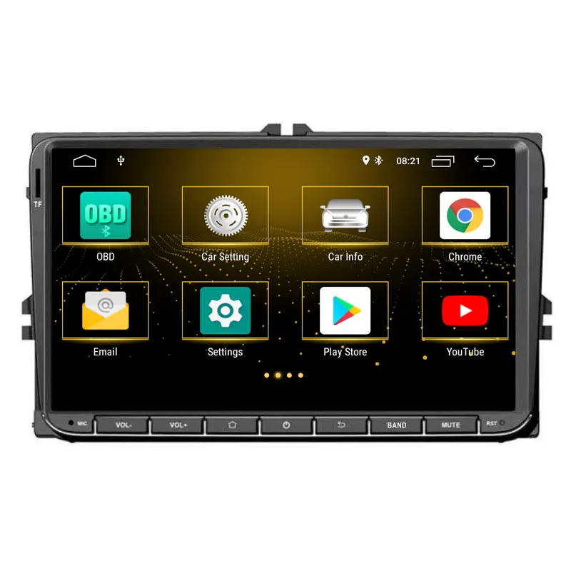 Top CarExc Wirless CarPlay 2 din 9