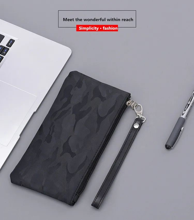 Wallet Leather With Coin Pocket Soft Men Women Card Coin Key Holder Zip Leather Wallet Pouch Bag Purse Gift Man