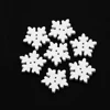 50pcs 18MM White Christmas Snowflake Wooden Buttons Fit Sewing and Scrapbook DIY Wedding Decoration ► Photo 3/6