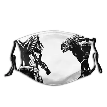 

Predator Mouth Face Mask Alien VS Predator Facial Mask with Filters Adult Kawai Lovely Mask