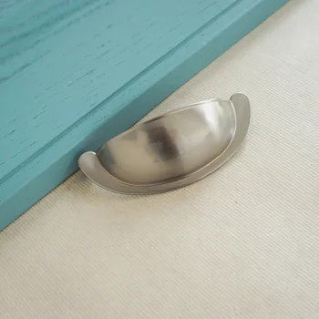

2.99'' Dresser Pulls Drawer Knobs Pull Handles Cup Bin Shell Pull Brushed Brass Gold Kitchen Cabinet Handle Knob Hardware 76mm