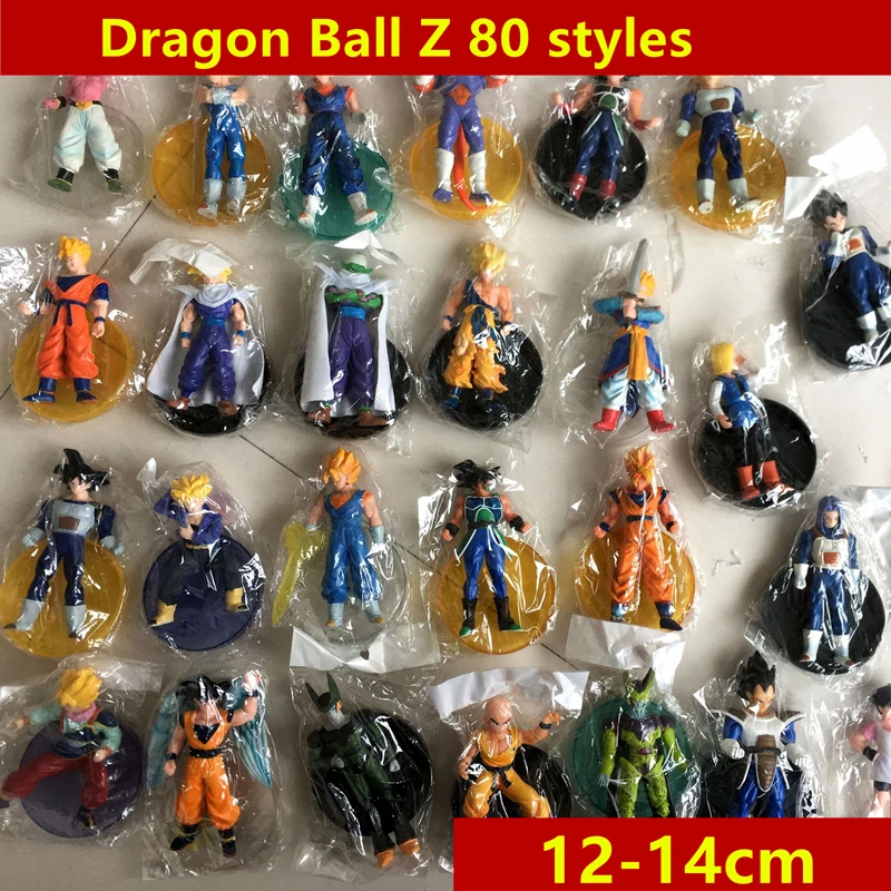 80styles 14cm Dragon Ball Z gkresin Super Saiyan Goku Son Broli vegeta Trunks freezer  Action Figure Model Collection Toy Gift (15)
