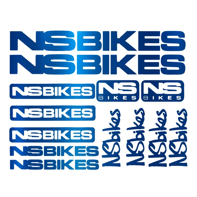Fashion NS Bikes Stickers Cinelli For Road Bike Mountain Cycling Sticker MTB Bicycle Wheels Decal Protector Parts Reflective Blue