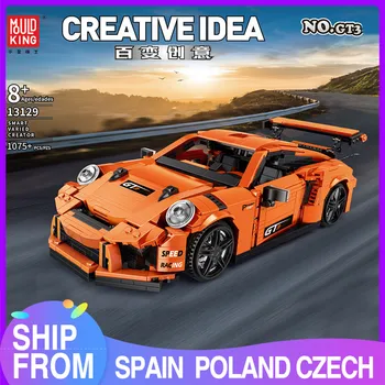 

Mould King Creative Moc Technic GT3 RSR Speed Racing Sport Car model Building Blocks Lepining Bricks Kids Toys Christmas gifts
