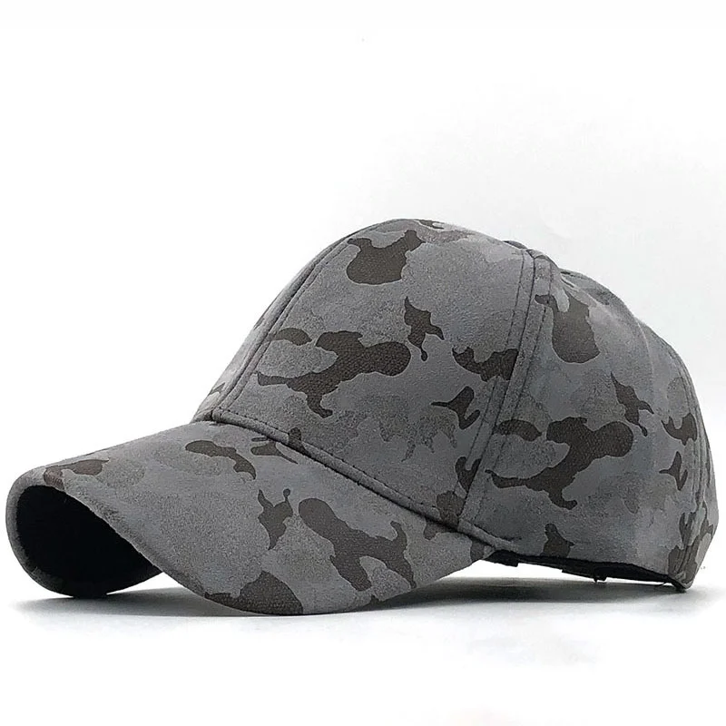 

Suede Baseball Women Cap Camouflage Snapback Cap Brand Bone Hats For Men Casquette Sun Hat Gorras Adjustable Dad fishing Cap