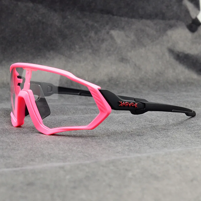 Hot Sale Clear Photochromic Cycling Sunglasses Sports Sunglasses Men Women MTB Road Bicycle Cycling Glasses Eyewear