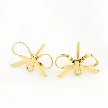 

Prevent allergy 14K gold plated 925 silver earring pin for jewelry making earring base