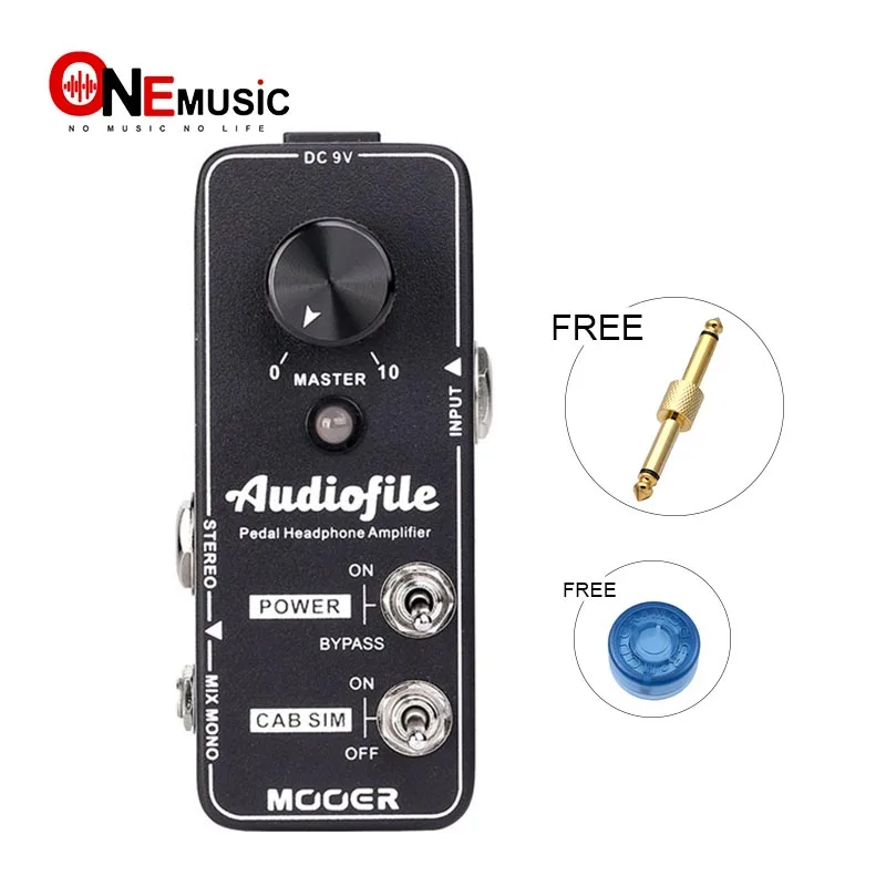 Mooer Audiofile All Analog Hifi Quality Pedalboard Headphone Amplifier