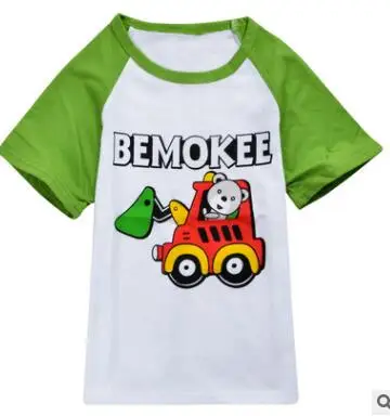 Детские шорты, футболки хлопковые футбольные футболки для мальчиков и девочек, футболки для От 4 до 12 лет, одежда с героями мультфильмов для маленьких мальчиков - Цвет: s0348